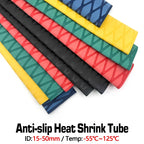 Anti-slip Heat Shrink Tube for Fishing Rod DIY Electrical Insulation 6 Colors Anti-static 2M 15/18/20/22/25/28/30/35/40/45/50mm
