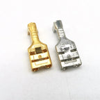 50/100/200pcs Female Spade Quick Splice Crimp Terminals 6.3mm Crimp Connector Non Insulated Terminal