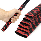 Double Color 2:1 Heat Shrink Tubing 1M 20/22/25/28/30/35mm for Handle Non-Slip Grip Fishing Rod Handle Covers Anti-slip Sleeving