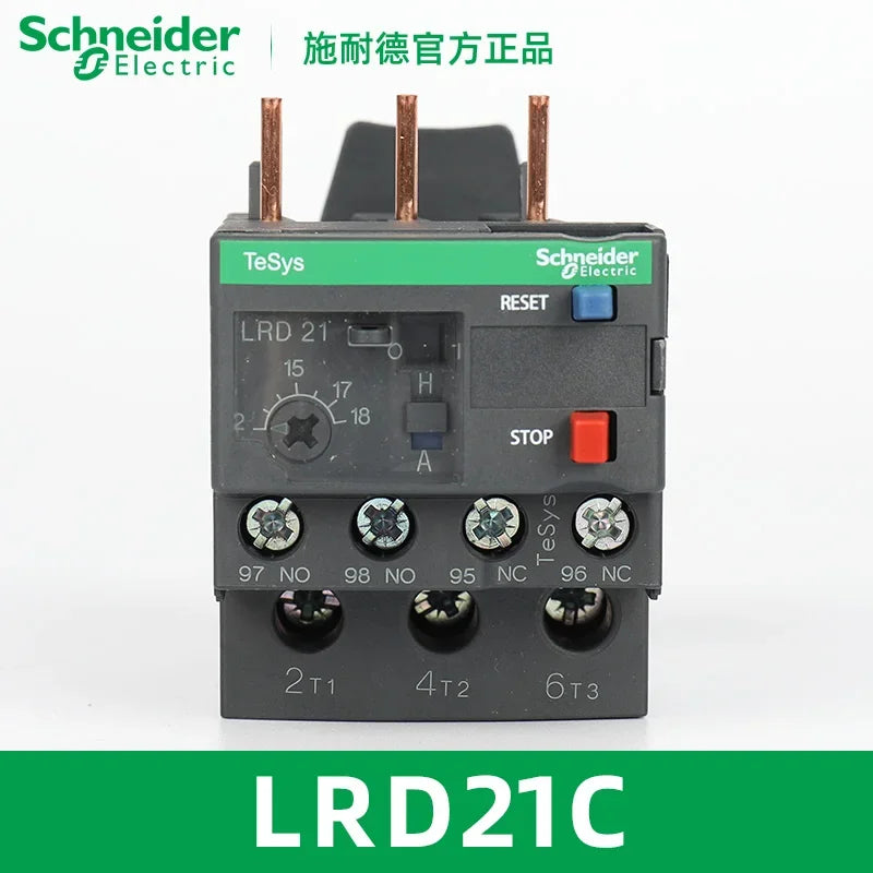 Schneider Electric Relay LRD01/3/5/6/7/8/10/12/14/16/21/22/32C Thermal Overload Relay LAD7B106C