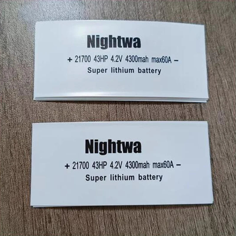 21700 Battery Plastic Shrink Skin Packaging Film PVC Shrink Sleeve Packaging Insulation Film for Lithium Battery