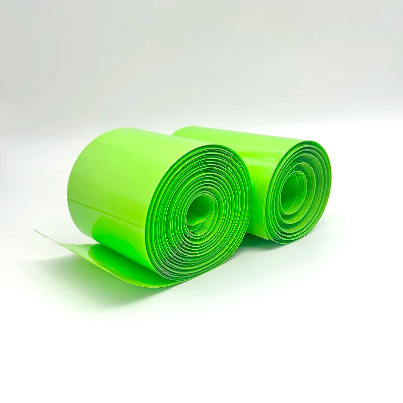 Width 85mm~300mm PVC Heat Shrink Tubing 18650 Battery Protection Packaging Film Heat Shrink Bushing Protective Sleeve Insulation