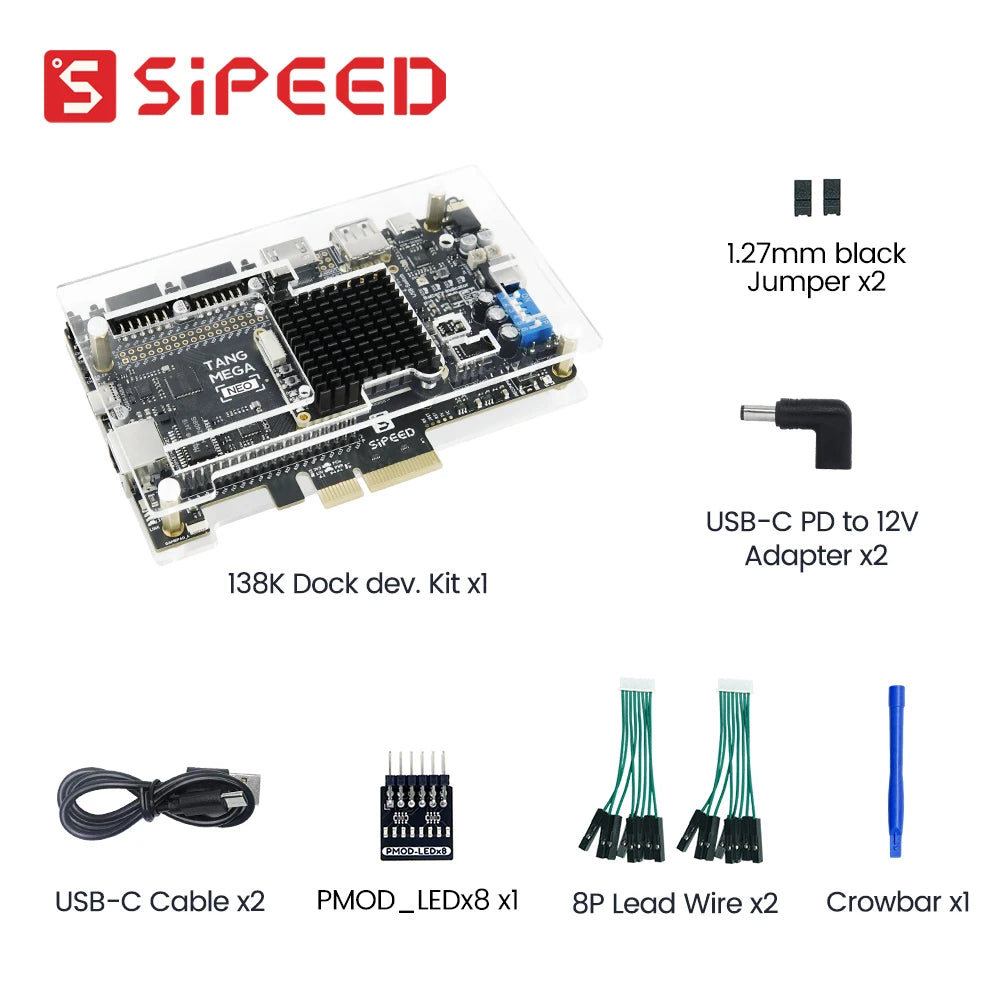 Sipeed Tang Mega 138K 60K Dock GOWIN GW5AST RISCV FPGA Development Board