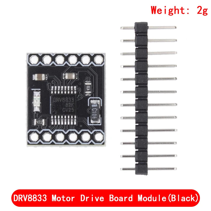 TB6612 DRV8833 Dual Motor Driver 1A TB6612FNG for Arduino Microcontroller Better than L298N