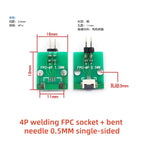 2pcs FPC FFC 0.5MM Pitch Conversion Board DIY PCB Board 4P~80P 6 8 10 20 24 26 30 34 40 50 60 P Connector For Cable Transfer