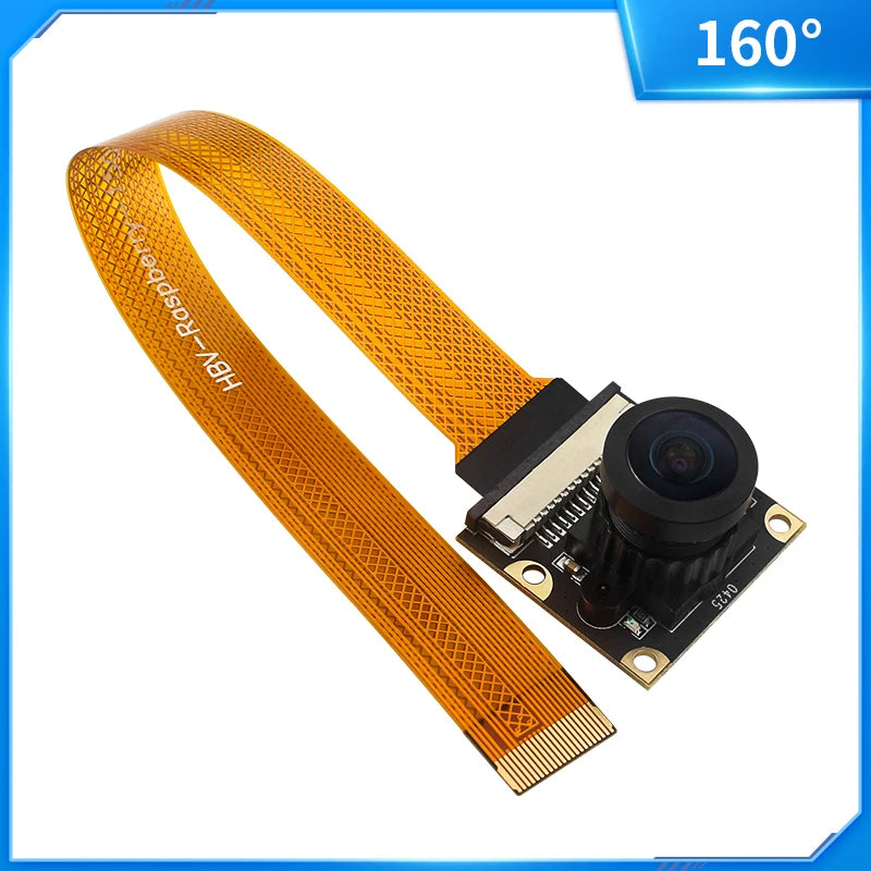 Raspberry Pi 5 8MP Camera IMX219 Sensor Chip CSI Interface 77° 130° 160° 200° Camera Webcam for Raspberry Pi 5 Zero W 2W