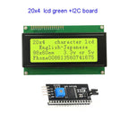 2004A 20x4 IIC I2C LCD Display Blue White Green Screen RGB Backlgiht Black Character 3.3V or 5V 98X60mm