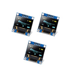 5pcs 0.96" OLED Display Screen Module I2C IIC 128x64 SSD1306 Driver Board I2C Serial Chip 4 Pin Display Board for Arduino ESP32