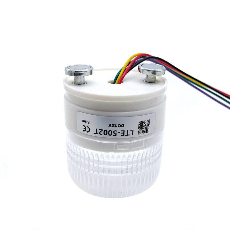 LTA5002 12V 24V 220V 3 Color Strobe Signal Warning Light Magnet Indicator Light LED Lamp Small Flashing Buzzer Security Alarm