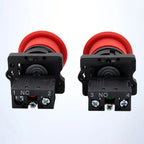 22mm Emergency-Stop Mushroom Push Button Switch XB2-ES442 Latching 600V 10A Control Electrical Starter Switch