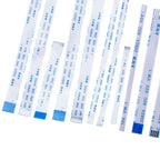 10PCS Flat Flexible Cable FFC FPC LCD Cable AWM 20624 80C 60V VW-1 Pitch 0.5 1.0MM 4P 6 8 10 12 14 16 18 20 24 26 30 32 34 40Pin
