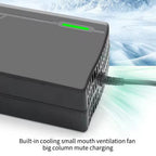 72V 60V 2A/3A/5A 20S 16S 18650 Lithium Battery Charger DC 5.5*2.1mm, Multiple Plug Options, Intelligent Charger EU/US/UK/AU