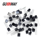 100PCS Transistor New TO92 2N3904 2N3906 2N4403 2N2907 2N4401 2N2222 PN2222 2N5401 2N5551 TO-92