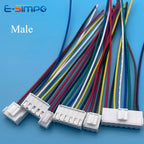 10pairs Female Male VH3.96 22AWG 20cm 2/3/4Pin Wire Single Head Housing Plug Connector Wire Cable Harness
