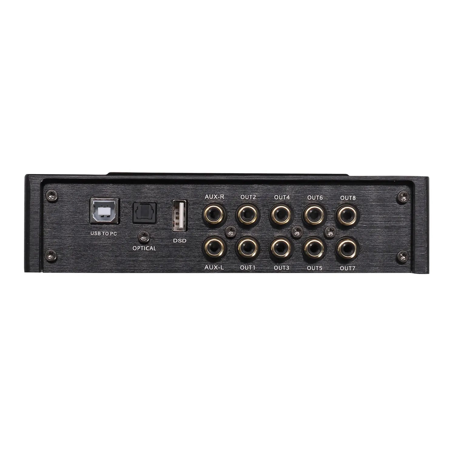PUZU PZ-D8 D Class 8 channels Car Audio DSP Amplifier processor with 4X180W power output Digital signal processor audio system