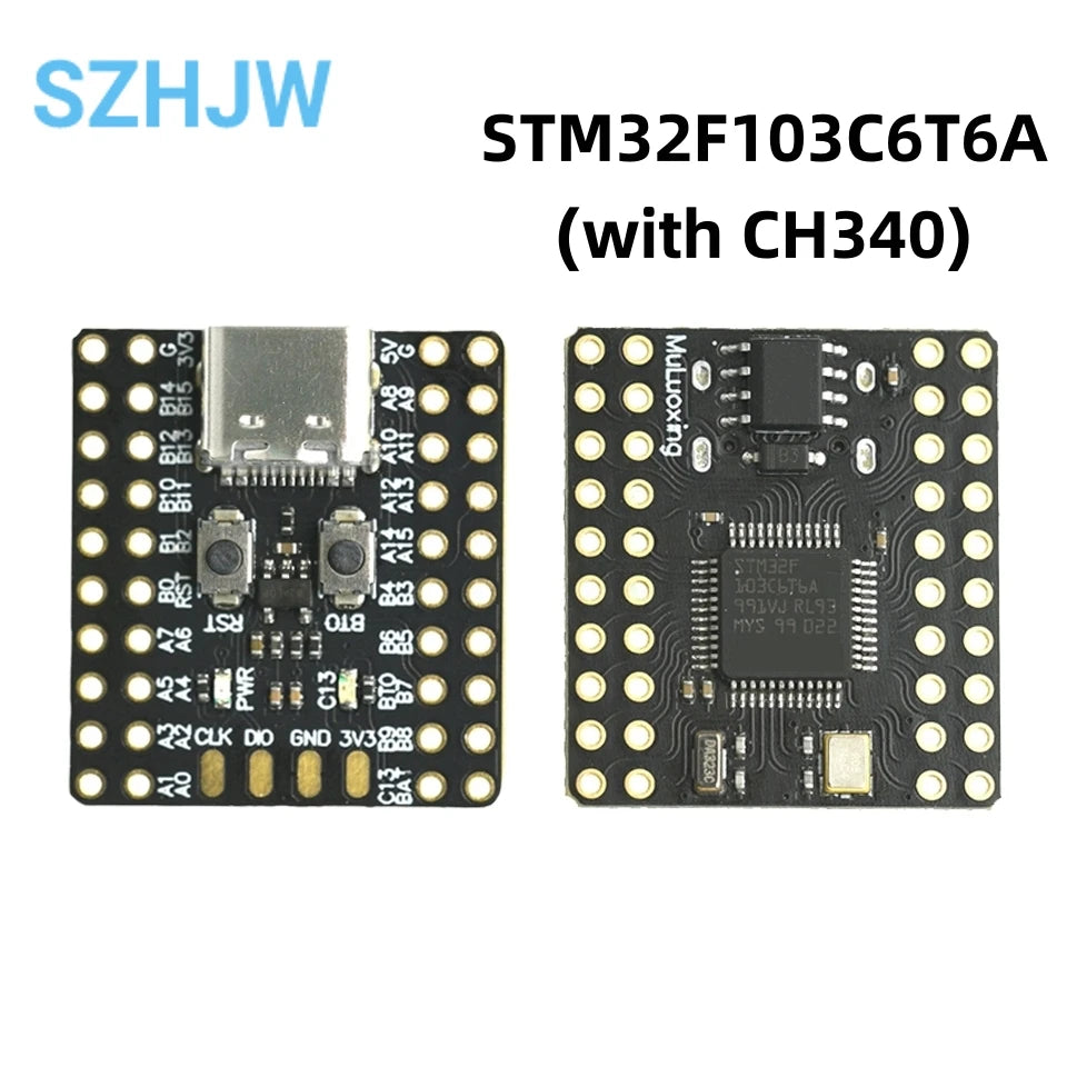 STM32F103C8T6 Mini Imported Original Chip Single Chip Ch340 ARM Architecture Minimum System Board