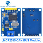 1/5PCS MCP2515 CAN Bus Driver Module Board TJA1050 Receiver SPI For 51 MCU ARM Controller Interface Module For Arduino DIY Kit
