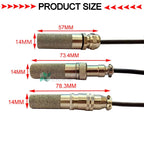 Metal SHT45 SHT41 SHT40 SHT35 31 SHT30 SHT20 Temperature Humidity Sensor Module Probe Digital Capacitance Sensors 1M I2C Output