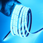 24V IP68 Waterproof LED Strip 120Leds White/Pink/Yellow/Red/Ice Blue/Green Swimming Pool Home Decor Flexible Ribbon Rope Light