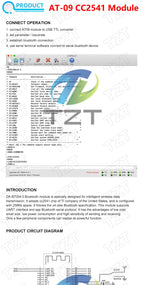 GREATZT AT-09 Android IOS BLE 4.0 Bluetooth module for arduino CC2540 CC2541 Serial Wireless Module compatible HM-10