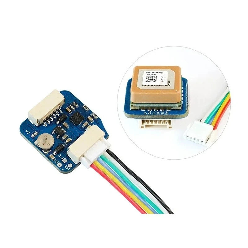 Matek Systems SAM-M10Q M10Q-5883 GPS GNSS Module with Compass High Precision M10 Receiver for RC Drone,UAV, Long Range Flight