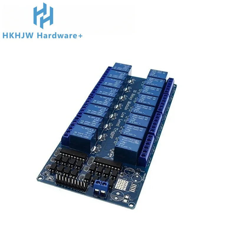 16 channel relay module with optocoupler protection LM2596 power control board module 5V or 12V for arduion raspberry