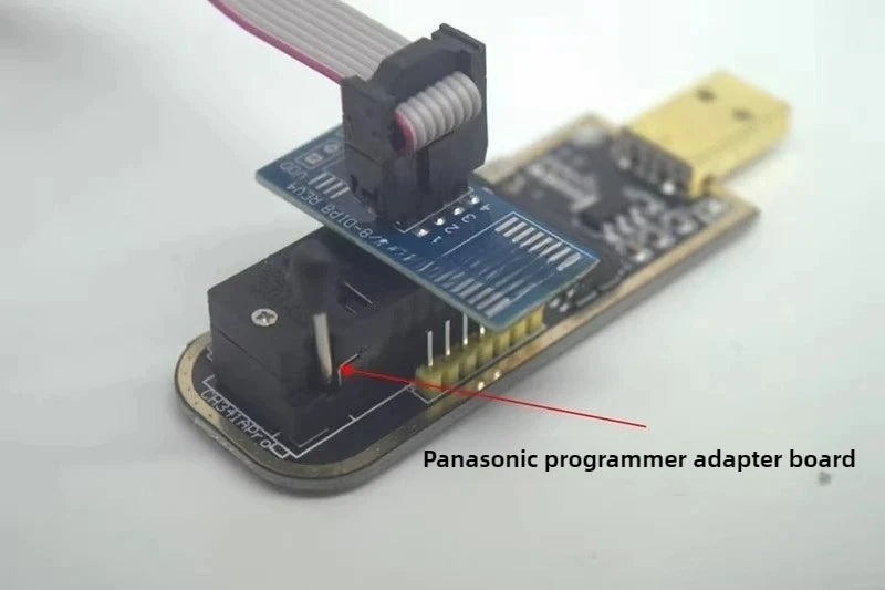 1PCS  CH341A CH341B 24 25 Series EEPROM Flash BIOS USB Programmer Module SOIC8 SOP8 Test Clip For EEPROM 93CXX / 25CXX / 24CXX