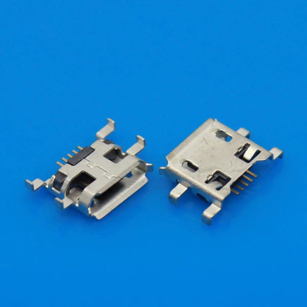 Universal Dropship 15Model Micro USB 5Pin Jack Connector V8 Port Horn Charging Socket for Lenovo Huawei ZTE HTC Etc.