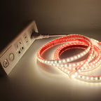 AC 220V 230V 2835 LED Strip Light Waterproof IP67 120LEDs/m Flexible Tape Lamp Warm Cold White 1M 2M 3M 5M 10M 20M Home Lighting