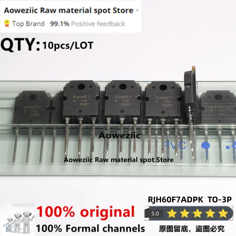 Aoweziic  100% New Imported Original RJH60F7A RJH60F7 RJH60F7ADPK TO-247 FET IGBT tube 90A 600V