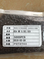 100Pcs/RH3.5 × 1.5 × 3 piercing ferrite core, nickel-zinc ferrite hollow magnetic beads, anti-interference magnetic, brand new