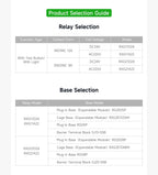 ENMG RXG Slim Power Relay 12A 24VDC/220VAC Coil, DIN Rail Mount Industrial Relay for PLC Control System