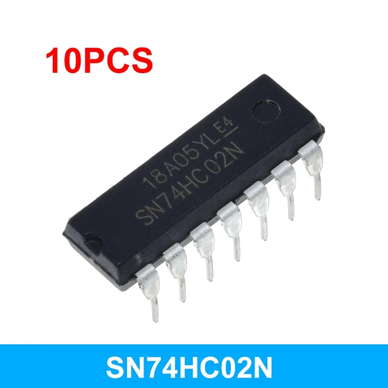 10PCS SN74HC00N SN74HC02N SN74HC04N SN74HC08N SN74HC14N SN74HC32N SN74HC164N SN74HC165N SN74LS86N SN74LS245N