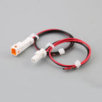 1 Set JST Automobile Car Waterproof Connector 2/3/4/6/8Pin Male&Female Harness Plug Socket with 15CM Wire 0.6MM JST02T/02R-JWPF