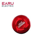 16/19/22MM Mushroom Metal Emergency Stop Push Button Switch Triple Dual Color RGB LED Light Rotary Power Switch 5V 12V 24V 220V