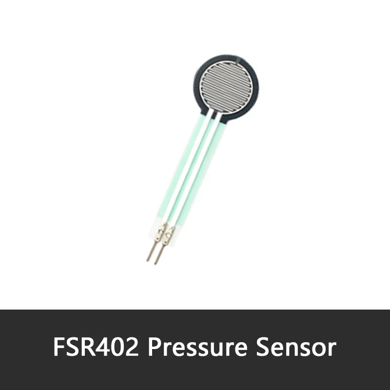 FSR402 RFP602 Piezoresistive Pressure Sensor Kit, Force Sensitive Resistor Module With Voltage Conversion Board For Arduino DIY
