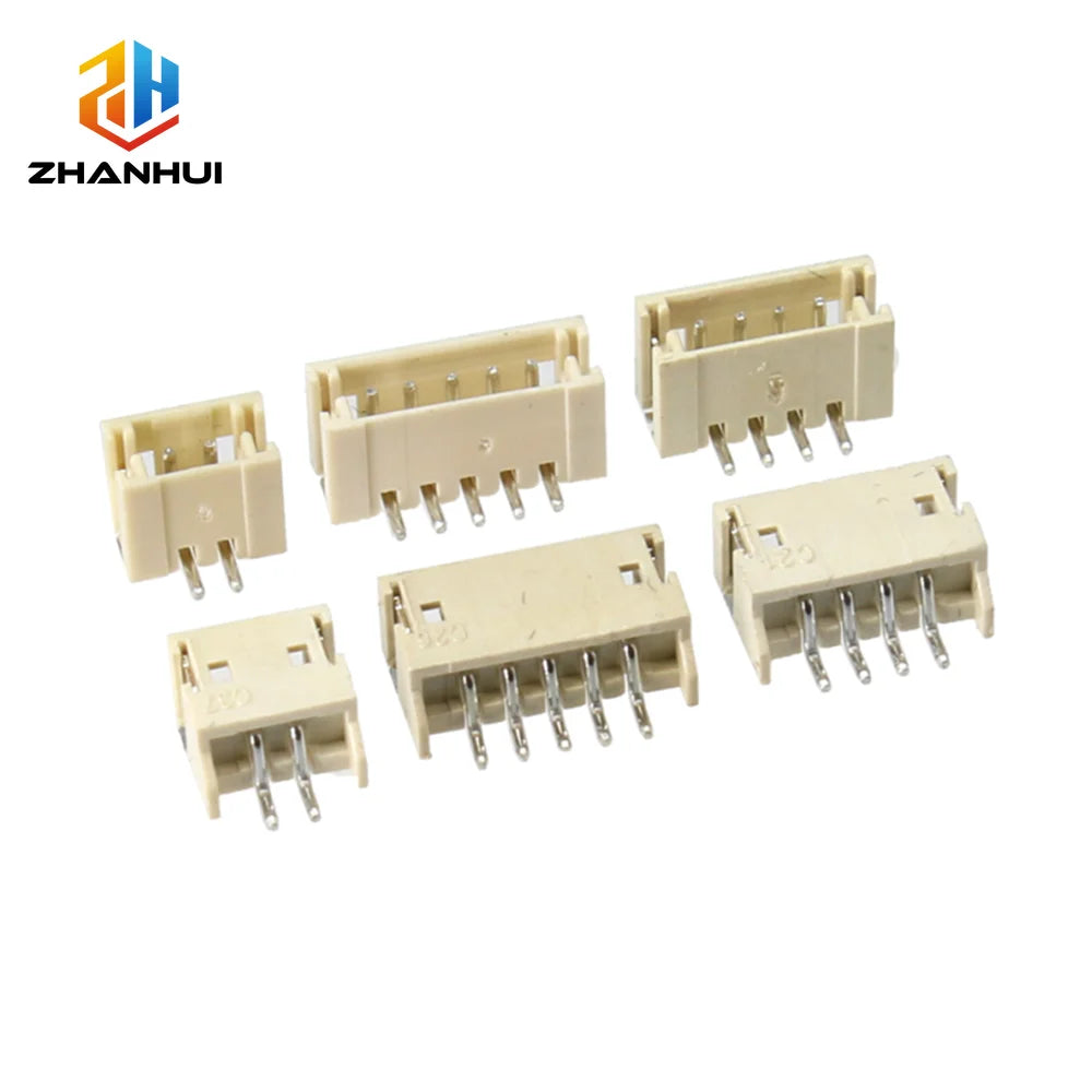 20Pcs SH1.0/JST1.25/ZH1.5/PH2.0/XH2.54 Connector Kit - 2-12Pin Horizontal/Vertical SMD for Precision Electronics