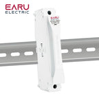 EARU Din Rail Solar Fuses DC 1000V 1500V PV Photovoltaic 20A 25A 30A Fuse Holder Base Solar System Short Circuit Protection GPV