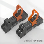 LANBOO J13A 12A/8A 12VDC/24VDC/220VAC Micro Voltage Plug-in Universal Intermediate Relay 5Pin/8Pin Base Sold Separately