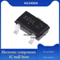 50PCS/LOT   AO3400A X0 AO3401A X1 AO3407A X7 MOSFET N-CH P-CH 30V 5.7A 4.3A 4A SOT-23-3 In Stock