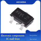 50PCS/LOT   AO3400A X0 AO3401A X1 AO3407A X7 MOSFET N-CH P-CH 30V 5.7A 4.3A 4A SOT-23-3 In Stock