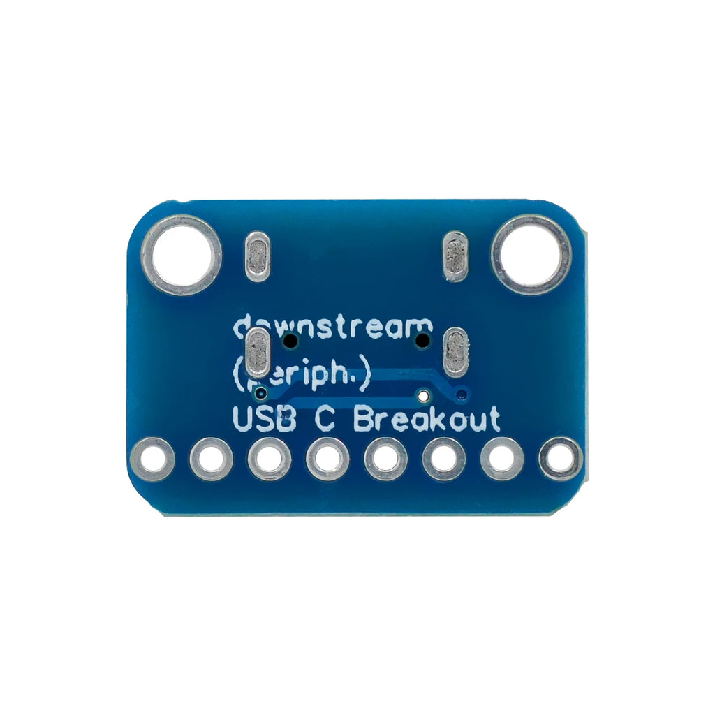 USB TYPE-C conversion board 2.54MM CC1 CC2 5.1K pull-down resistor connection