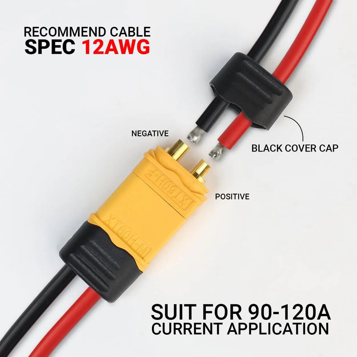 XT60H Connector Plug with Sheath Housing Female Male XT60 Bullet Adapters Connectors for RC Lipo Battery Car Drone Airplane