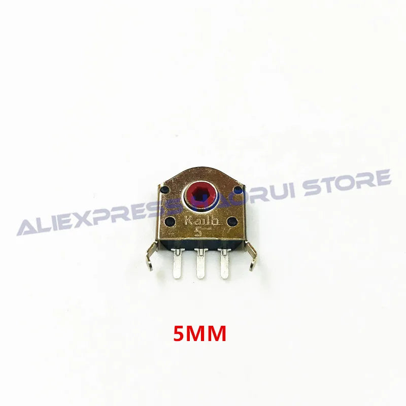 Kailh 5/7/8/9/10/11mm Rotary Mouse Scroll Wheel Encoder 1.74 mm hole 20-40g force for PC Mouse alps encoder
