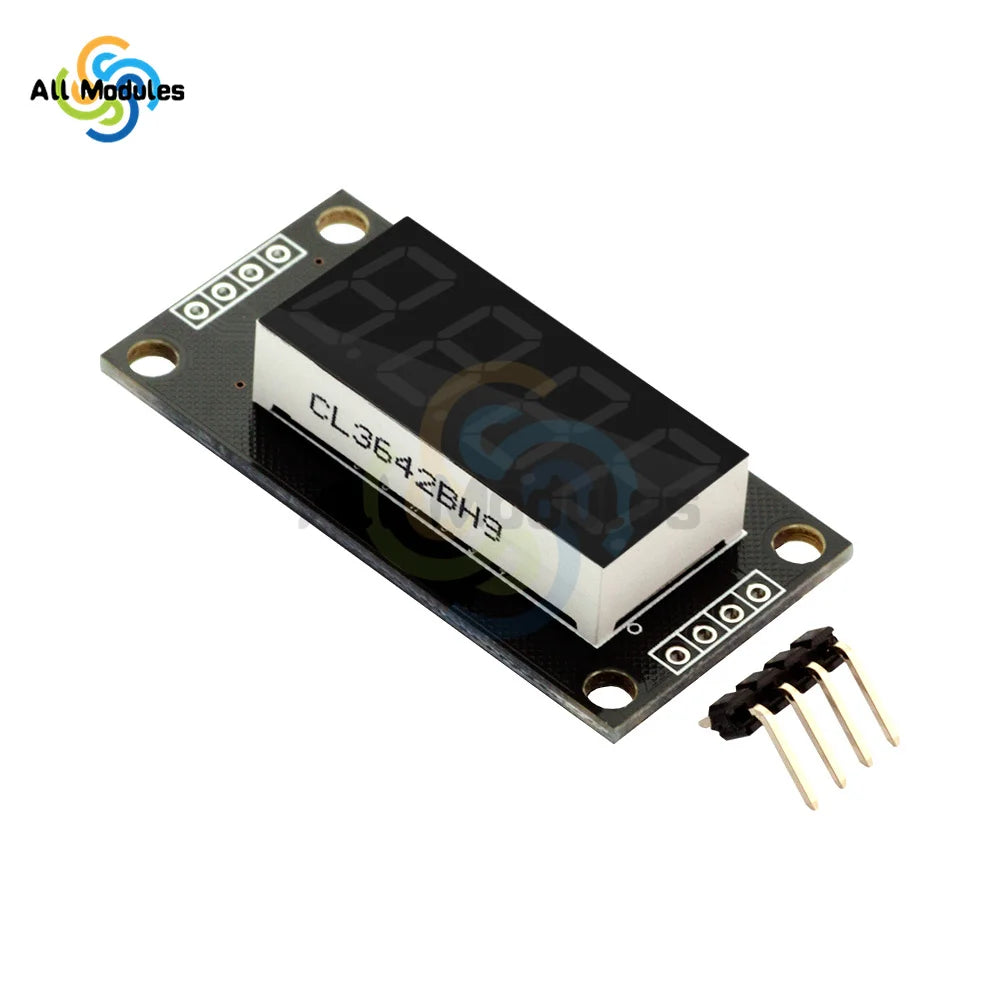 TM1637 0.36" 0.36 Inch 7 Segments Digital Display Tube 4-Digit LED  Module Board For Arduino Red Green Blue Yellow White
