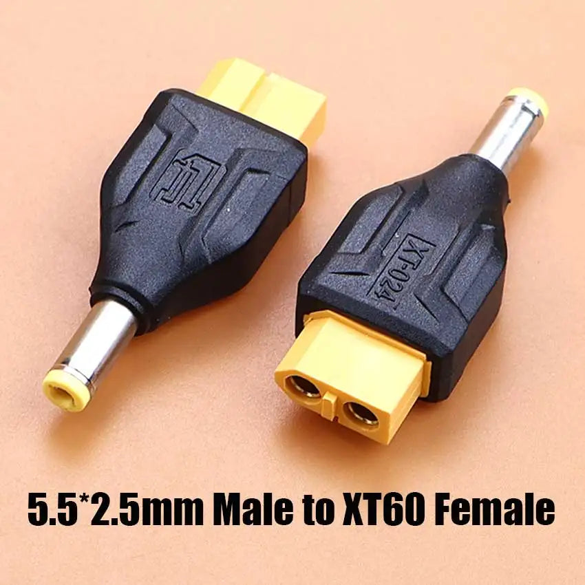 XT60 To USB Type C DC Power Connector Set XT60 Female To Type-C DC 5.5x2.1 5.5x2.5 Jack Charging Plug Adapter For UAV Laptops