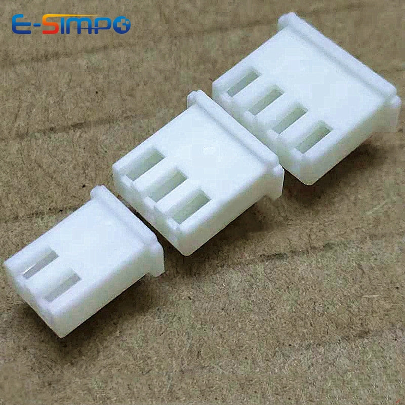 100pcs XHB2.54 2P/3P/4P/5P/6P/7P/8P9P/10-12P 2.54mm 0.1" Pitch Plastic Head Wire Cable with buckle Connectors Adapter Housing