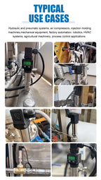 DWEL GPE410 Hydraulic Liquid RS485 4-20mA I2C 0-10V Water Gas Vacuum Open-through Pressure Transmitter WIKA DANFOSS Replacement