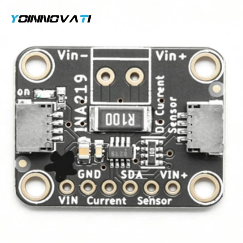 INA219 12 Bit DC Current Voltage Power Monitor Sensor Module STEMMA QT Qwiic I2C Interface 0-26V Bidirectional Current Meter