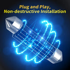 Powerful Bright Festoon LED 31/36/39/41MM Super White 3030 9/12Chips Car Interior Reading Trunk Mirror License Plate Light 12V